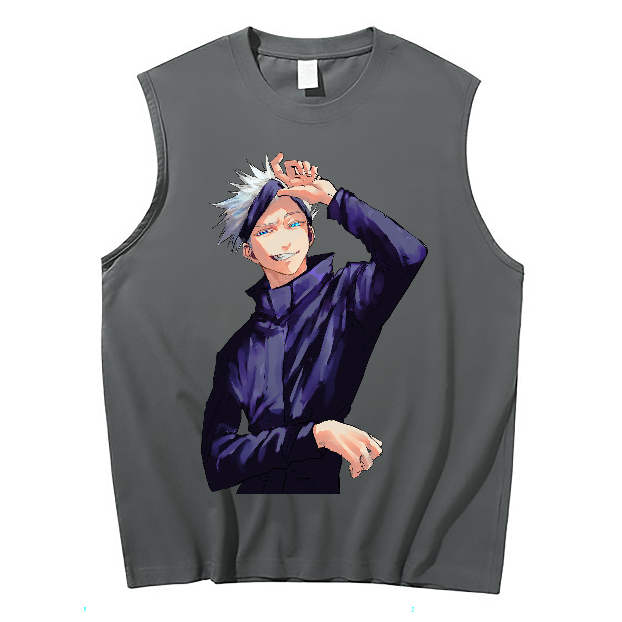 （画像用） 呪術廻戦 Jujutsu Kaisen コットン100％タンクトップ（フロントプリント）